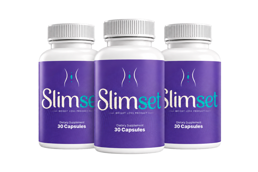 3 bottles of SlimSet